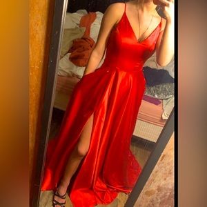 COPY - red prom dress